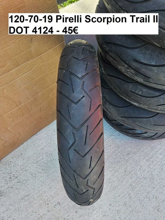 Мото гуми 100/90/19, 110/80/19, 120/70/19, 140/80/19
