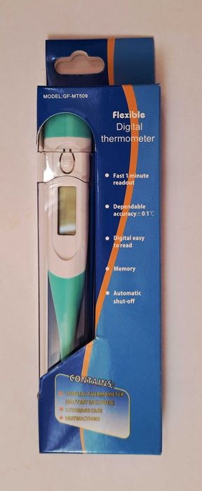 Termometru digital cu cap flexibil