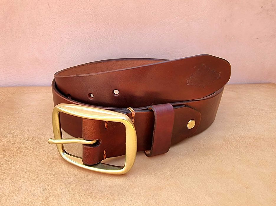 Curea Handmade Unicat - Italian Premium Leather - Model Deosebit!