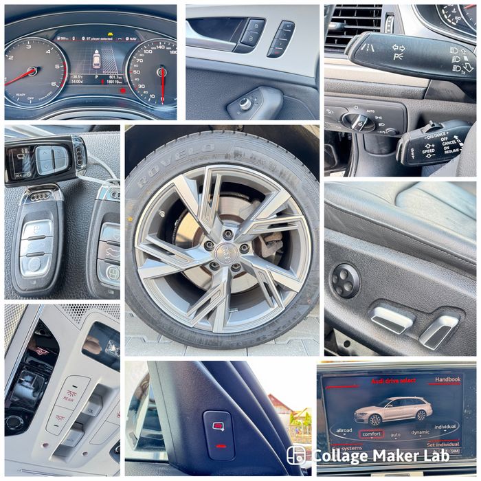 ‼️Audi A6 C7.5 Facelift 2017 / 3.0 TDI Quattro 218 CP/ Matrix LED/ Panoramic / Webasto/ Bose / Distronic/ Keyless/ Istoric Audi / 210.000 KM Reali ‼️