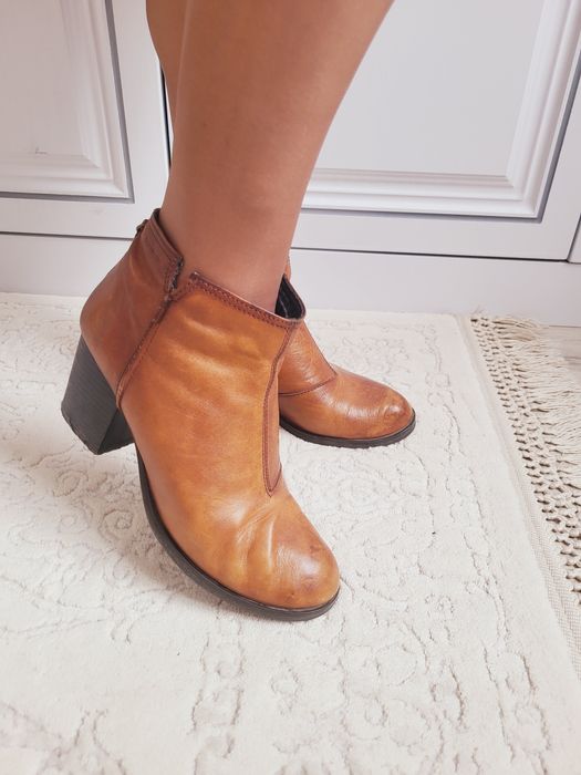 Кожаный ботильоны VAGABOND