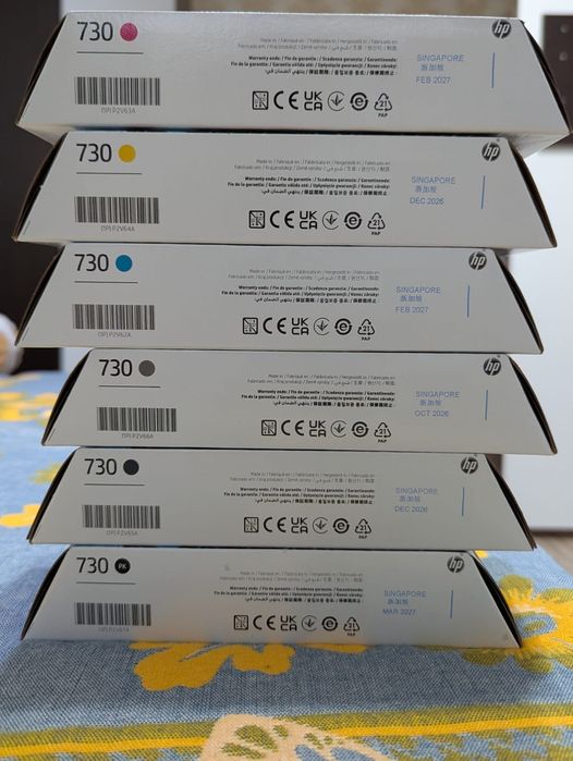 Картридж HP 730 (130 мл)