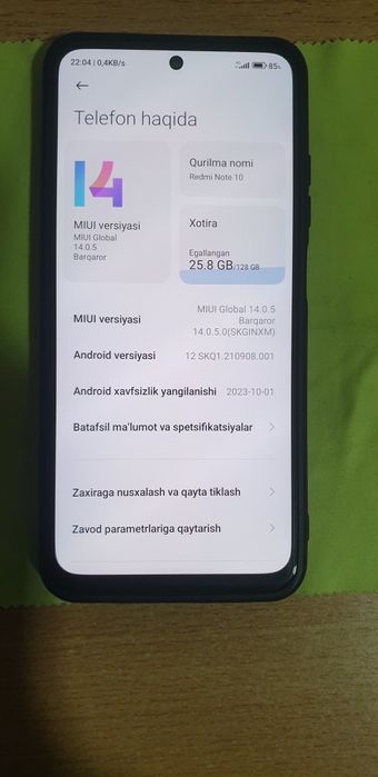 Srochno Redmi not 10  6/128