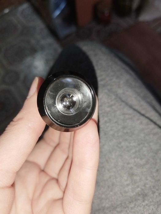 Глазок дверной, черный