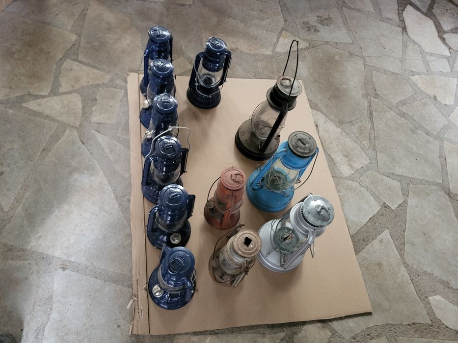 Продавам газени фенери малки и големи