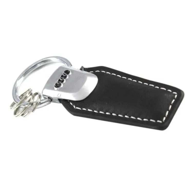 Луксозен Audi VW Шкода кожен ключодържател Volkswagen Skoda Ауди