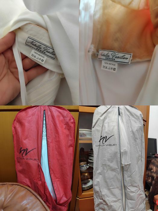 Rochie mireasa și rochiță fetițe set