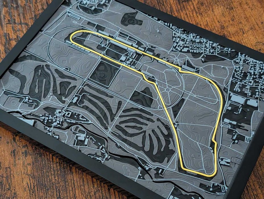 Tablou 3D Circuit Monza – Italian Grand Prix –  print 3D