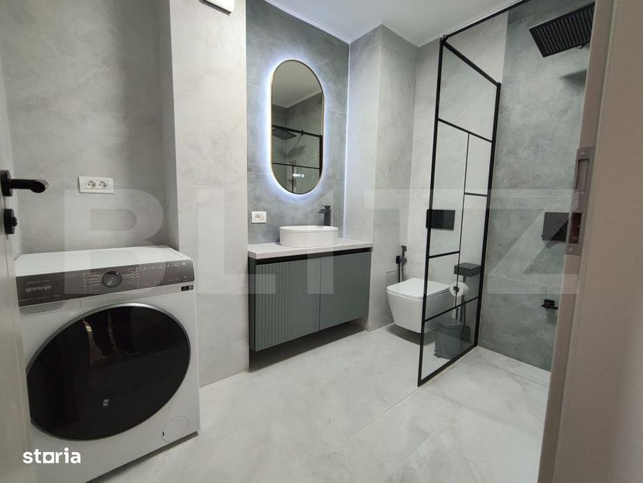 Apartament 2 camere, Centru Civic, prima inchiriere, panorama spre par