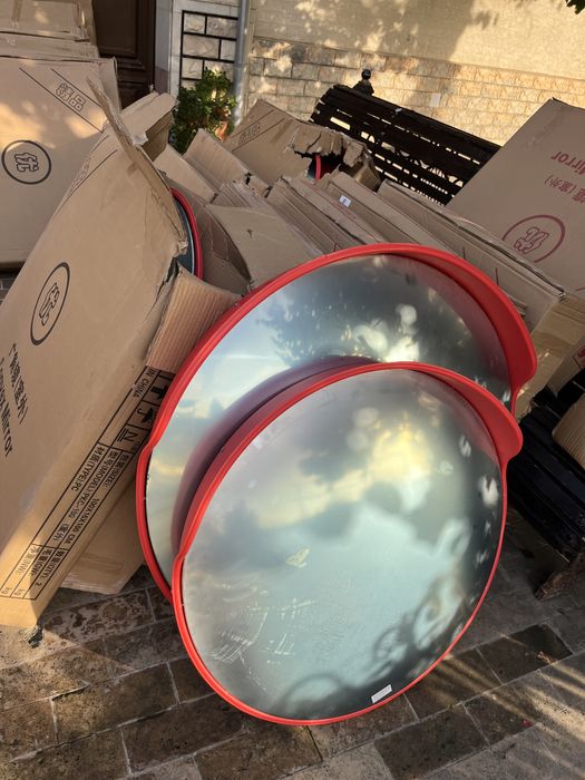 дорожное обзорное зеркало,выпуклое зеркало, размеры /80/100/120 см