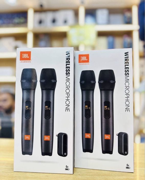 Новый. JBL karaoke mikrafon. Караоке микрафон. Мошный. Безпроводной.