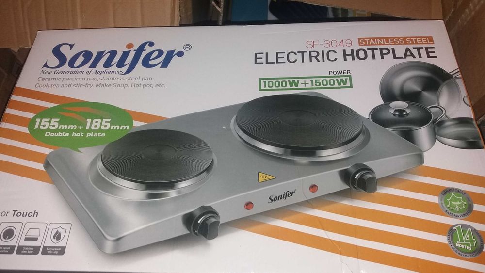 Качественная электро плита Elektr     Plita Sonifer Доставка