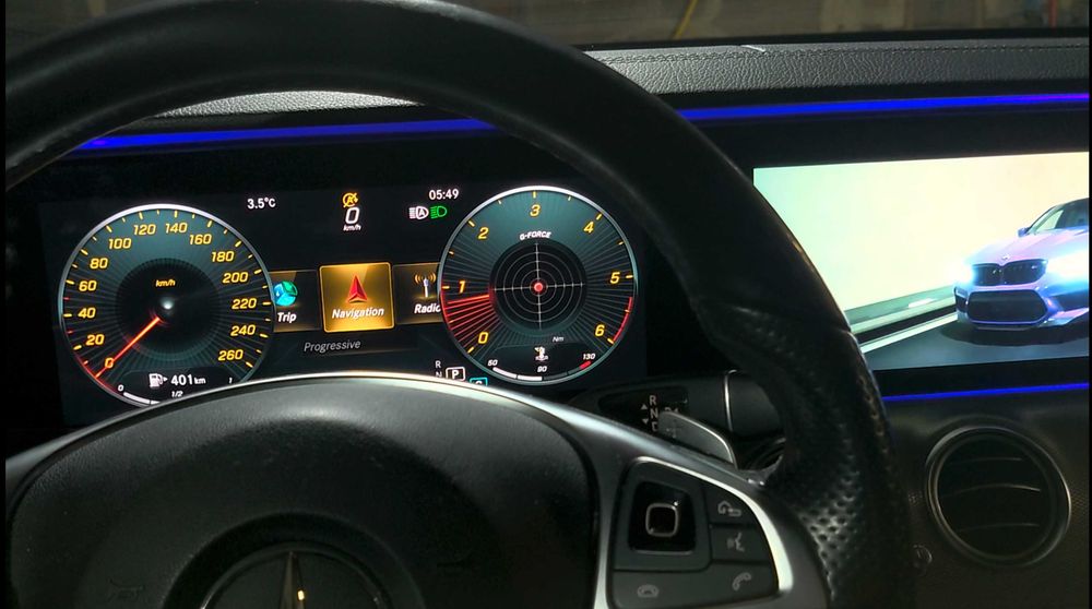 Tabletă Ceasuri bord Mercedes E w213 CLS W257 AMG GT 290 digitale 0 KM