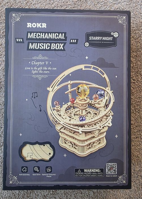 Нов 3D пъзел музикална кутия