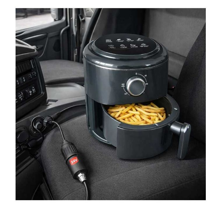 Air fryer - Еър Фрайър 24V, 250W, 3L – Фритюрник с горещ въздух за камиони