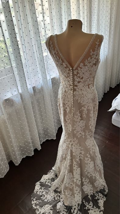Rochie mireasa White Lady marimea M(46 marime romaneasca)