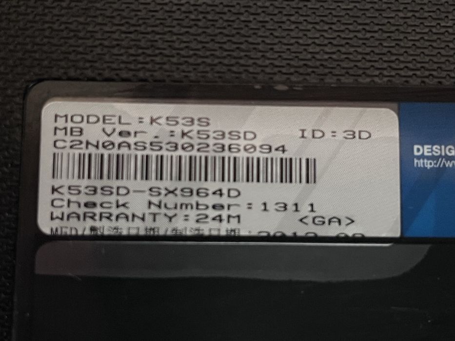 Asus K53SD за части