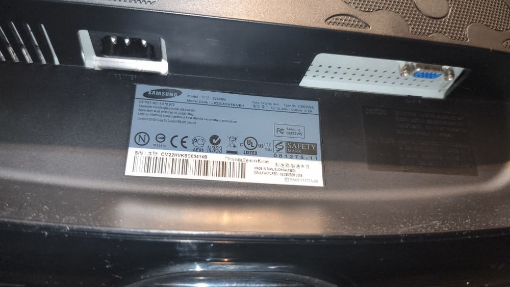 Монитор FullHD 21.5'' Samsung 2233SN