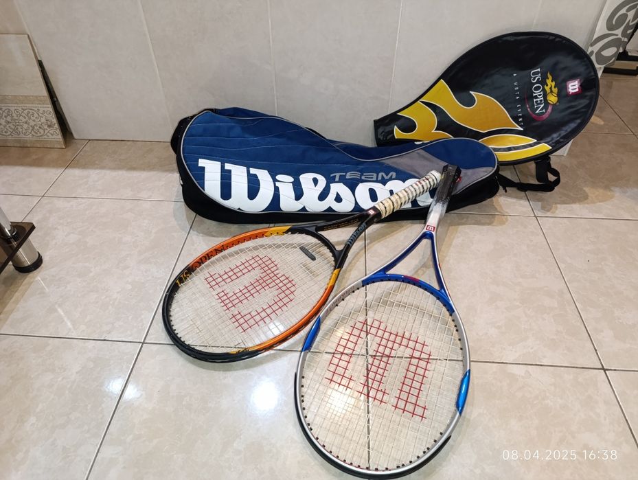 Продам теннисные ракетки с сумкой
