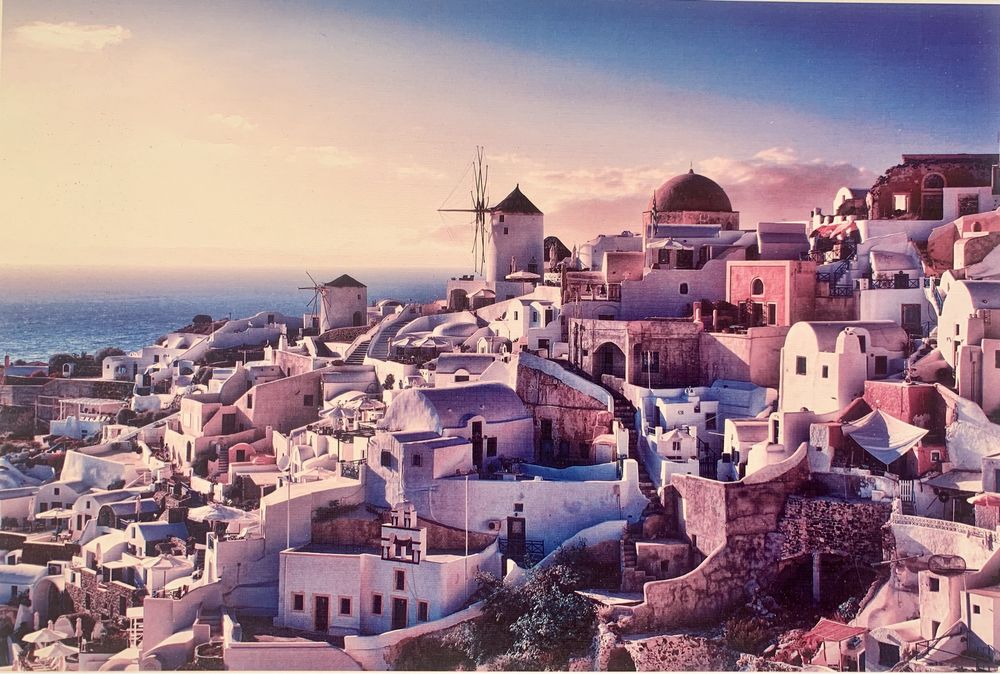 Пъзел 1000 части Санторини