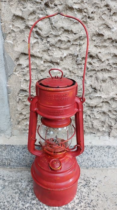 Стар немски газов фенер FEUERHAND