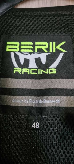 Цял екип Berik Absolute GP One Piece Motorcycle Leather Suit/размер 48