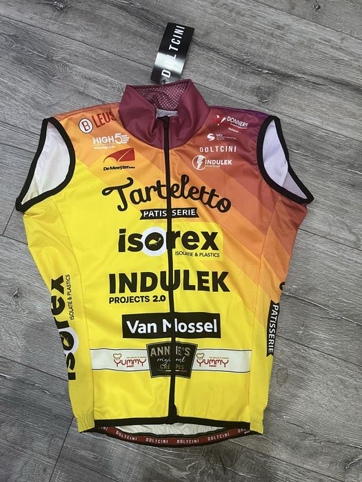 Нов колоездачен елек Pro-Isorex Tarteletto 2025 Doltcini Размер М