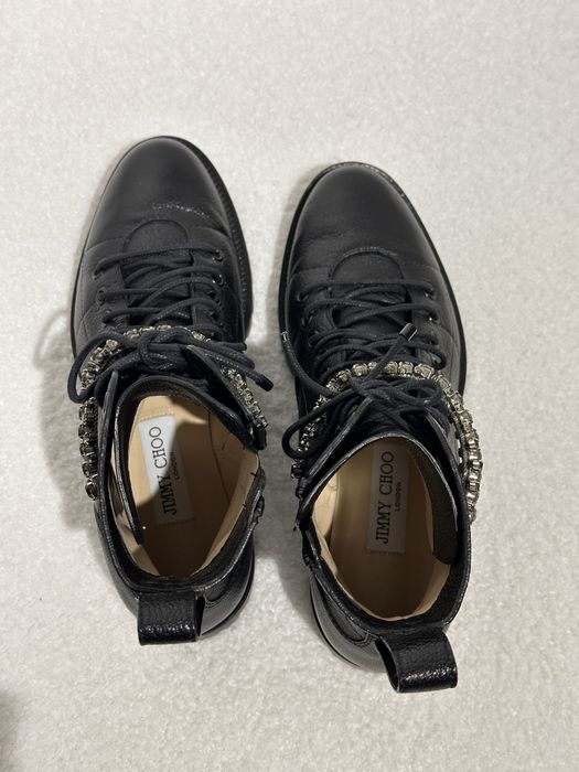 Кожаные ботинки Jimmy Choo