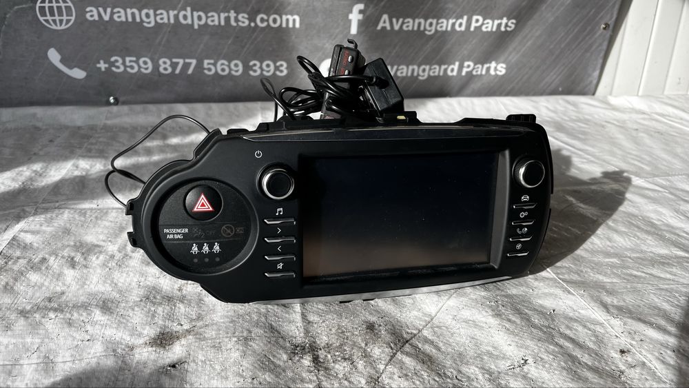 Toyota Yaris Hybrid мултимедия