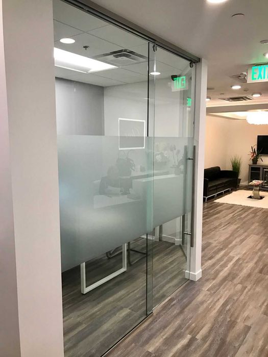 Самые низкие цены! Тонировка Матовая пленка офиса туманка качественно