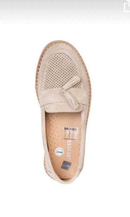 новые кожаные туфли,  Greyder, размер 37/37.5, длина стельки 24 см