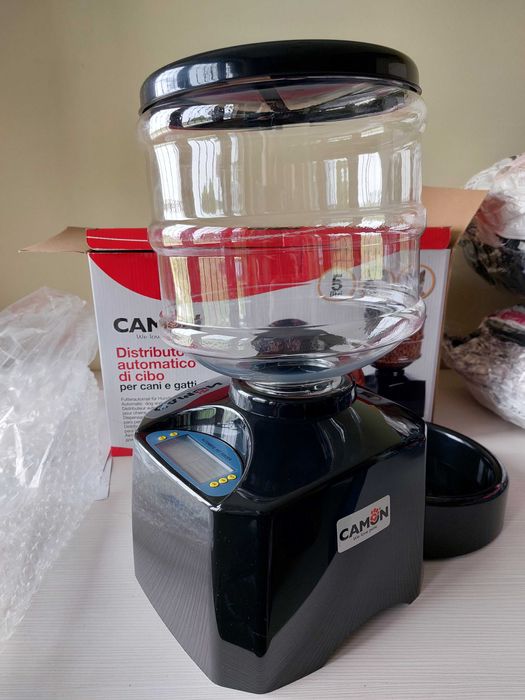 Автоматична хранилка CAMON за кучета и котки, с таймер, 5L
