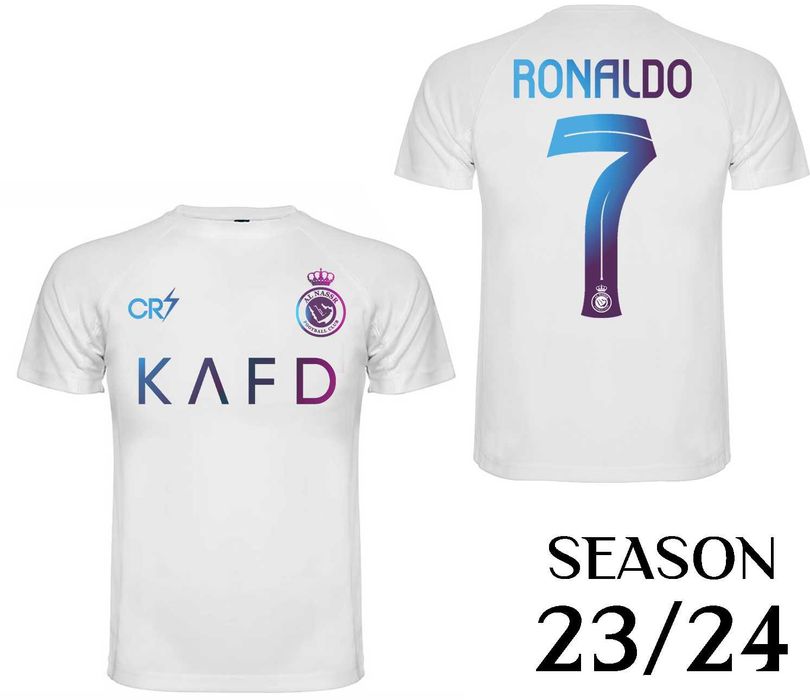 Детски и Мъжки тениски CR7 RONALDO / РОНАЛДО AL NASSR - 3 цвята!