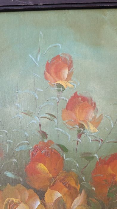 Tablou vechi in ulei pe pânză semnat Courbet
