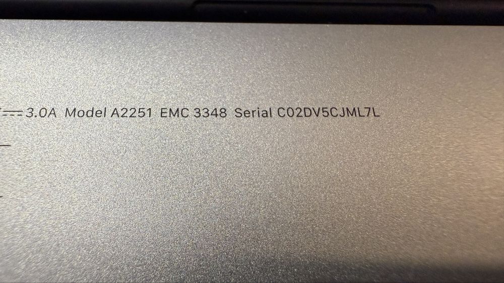 MacBook Pro 13” Intel 2020