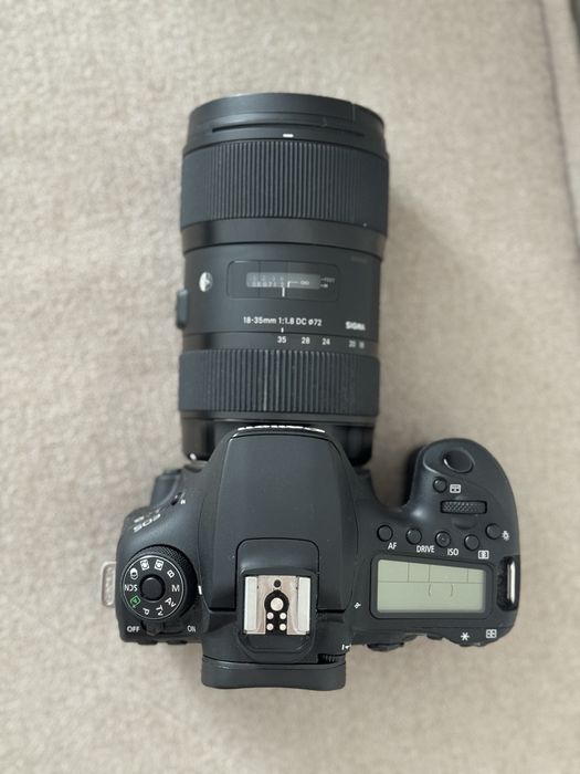Canon 90D + Sigma 18-35 mm + Стабилизатор Moza