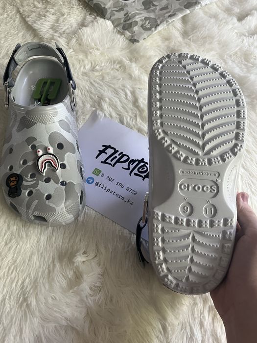 Кроксы бейп bape новые