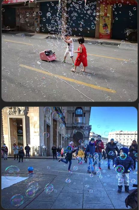 Генератор мыльных пузырей для праздников