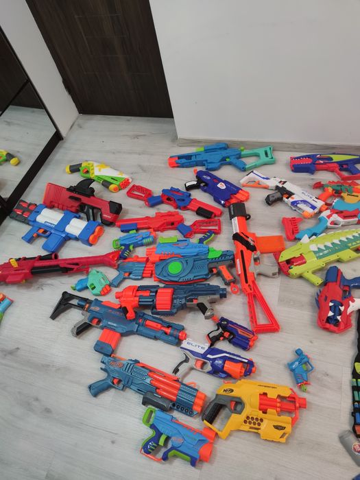 Nerf pistoale puști