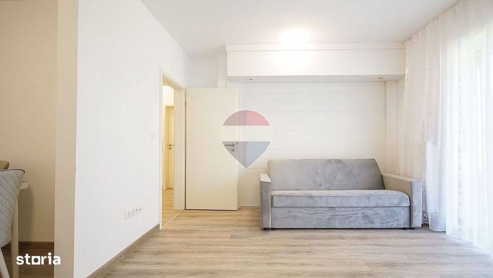 2 Camere 4 Zone Functionale | Nou, Mobilat | Comision 0| Etaj 1
