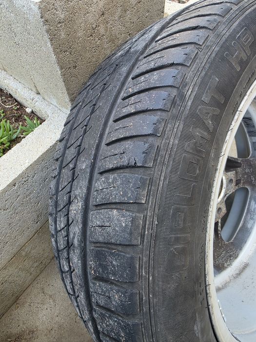 Оригинални Mercedes 16" джанти 5x112 с гуми 215/55 R16 – 4 бр.