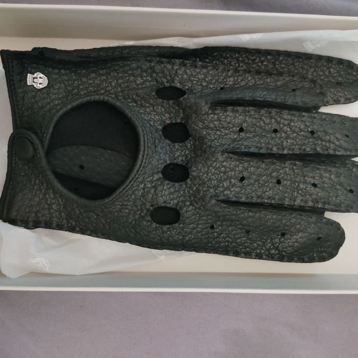 Mănuși din piele stilată, firma Roeckl- Germania