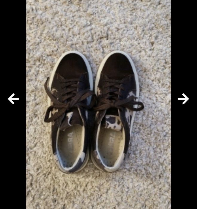 Маратонки естествена кожа нови