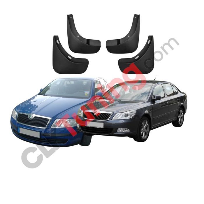 Aparatori noroi dedicate Skoda Octavia 2 fata si spate