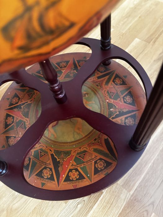 Глобус бар напольный в классическом стиле