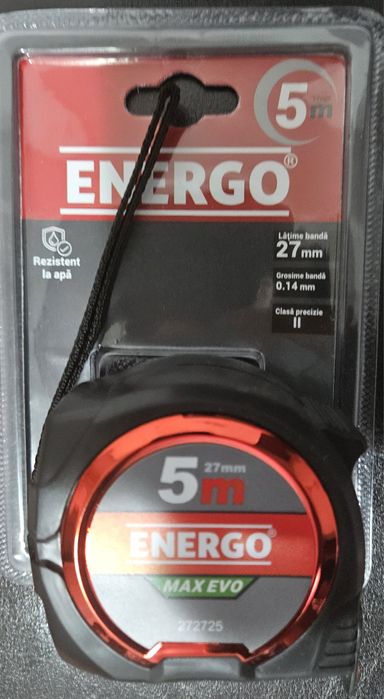 Set 2 lanterne reincarcabile puternice si o ruleta 5m  lata magnetica