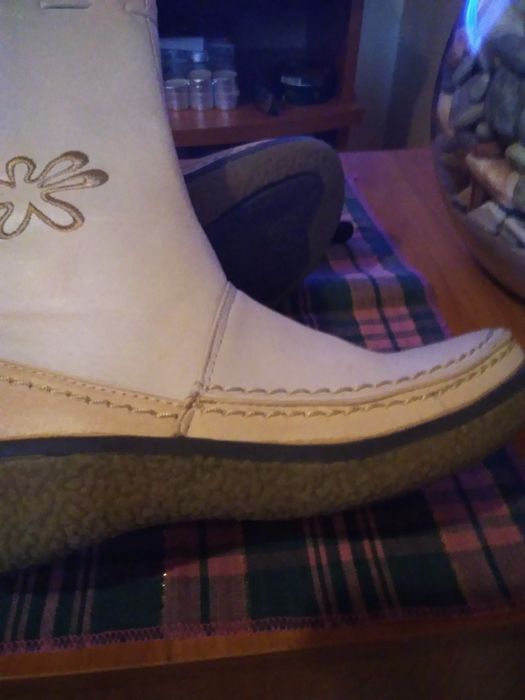 Нови елегантни велурени боти-38 номер