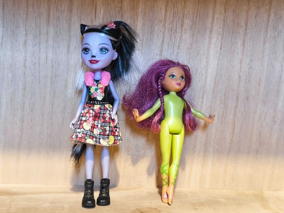 Кукли Enchantimals и Mattel Barbie Fairytopia