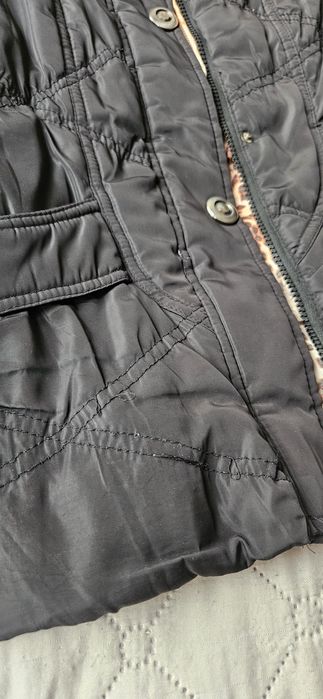 Дамско черно  яке, тип грейка, размер S36