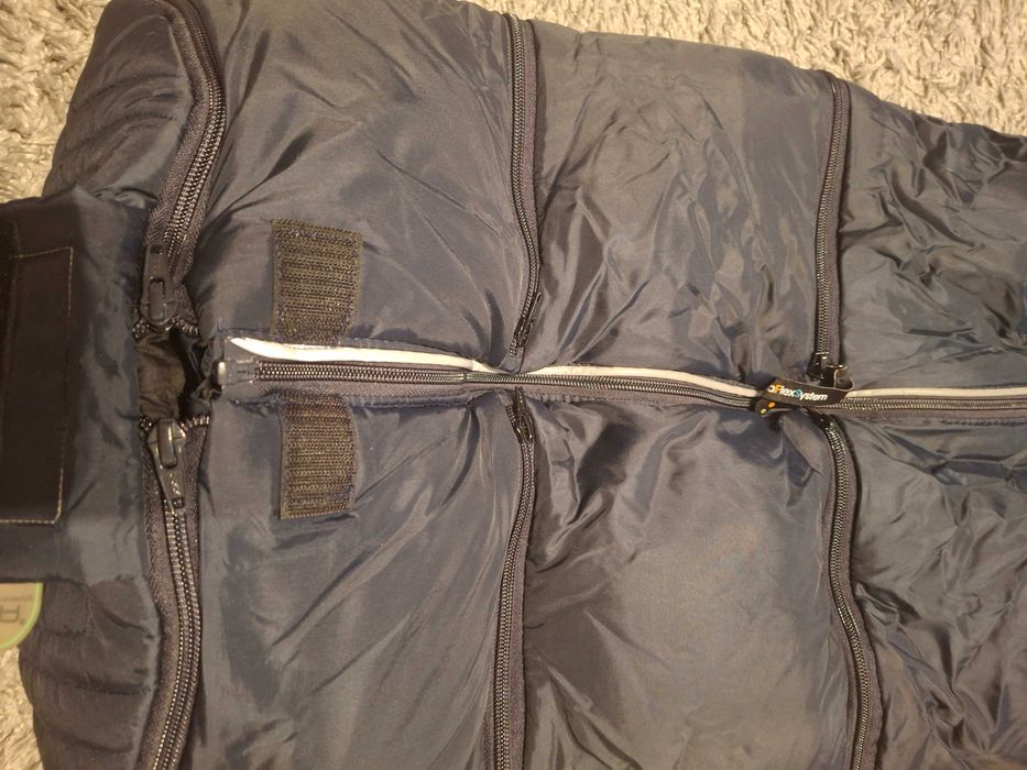 Sac de iarna pentru carucior, landou sau scaun auto, Impermeabil